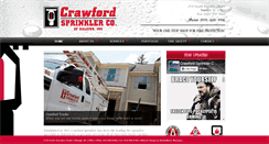 Desktop Screenshot of crawfordsprinkler.com